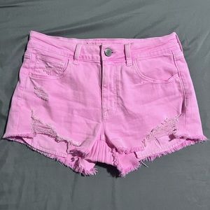 Pink American Eagle shorts